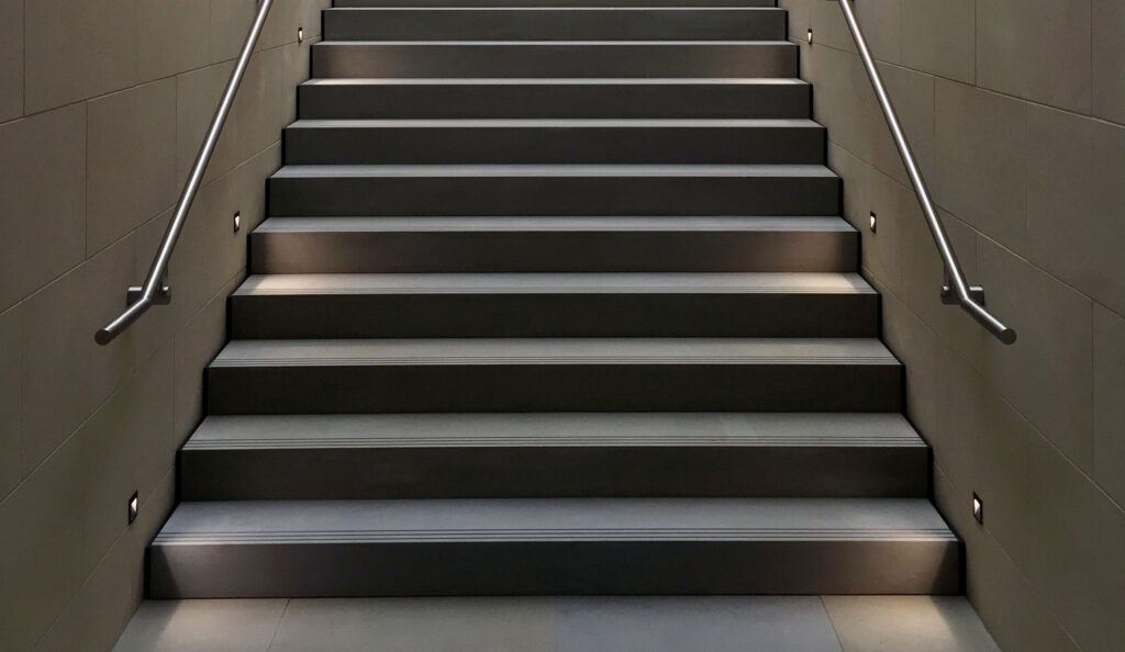 Escaleras Ranuras Antideslizantes